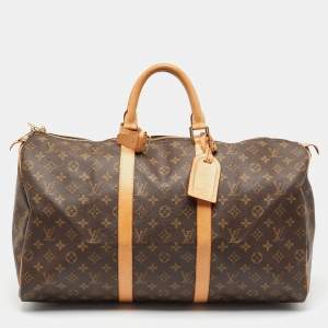 Louis Vuitton Monogram Canvas Keepall 50 Bag