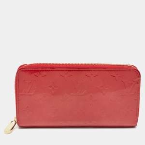 Louis Vuitton Pomme D’amour Monogram Vernis Zippy Wallet