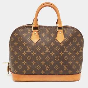 Pre Owned Louis Vuitton Monogram Canvas Alma PM Bag
