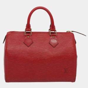 Louis Vuitton  Leather 30 Speedy Satchels