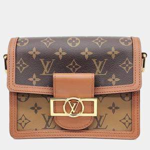 Louis Vuitton Brown Monogram Canvas Mini Dauphine Bag