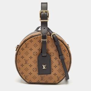 Louis Vuitton Monogram Reverse Canvas Petite Boite Chapeau Bag