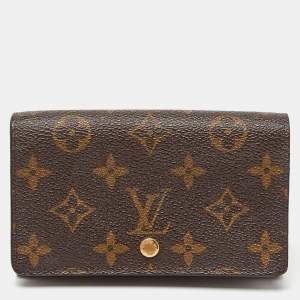 Louis Vuitton Monogram Canvas Porte Monnaie Billets Tresor Wallet