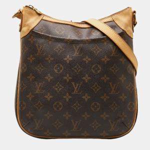 Louis Vuitton Brown Canvas Monogram Odeon PM Shoulder Bags