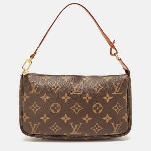 Pre Owned Louis Vuitton Monogram Canvas  Pochette Accessoires