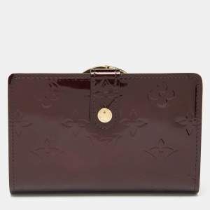 Louis Vuitton Amarante Monogram Vernis Leather Portefeuille Viennois Wallet