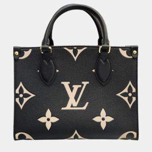 Louis Vuitton Bicolour Leather PM Onthego Totes