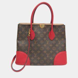 Louis Vuitton Navy/Mauve Monogram Canvas and Leather Flandrin Bag