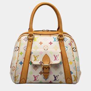 Louis Vuitton White Monogram Multicolore Priscilla