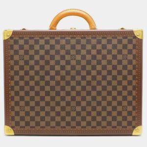 Louis Vuitton Damier Ebene Cotteville 45 100th Anniversary Limited Edition Trunk 