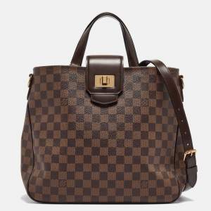 Pre Owned Louis Vuitton Damier Ebene Canvas Cabas Rosebery Bag