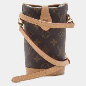 Louis Vuitton Brown Canvas Monogram Fold Me Pouch