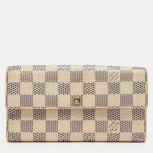 Louis Vuitton Damier Azur Canvas Sarah Wallet