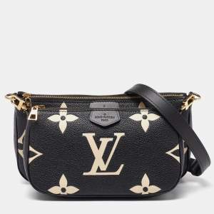 Pre Owned Louis Vuitton Bicolor Monogram Empriente Leather Multi-Pochette Accessories Bag