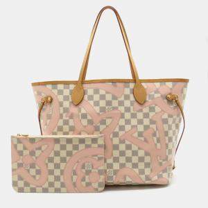 Louis Vuitton Limited Edition Damier Tahitienne MM Neverfull NM Tote Bag