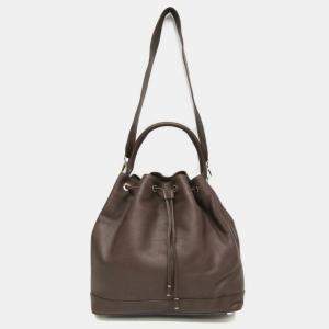 Louis Vuitton Brown Haute Maroquinerie Chèvre Noe GM Shoulder Bag