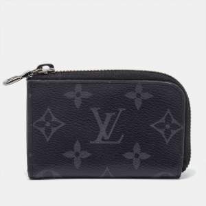 Louis Vuitton Monogram Eclipse Canvas Coin Purse