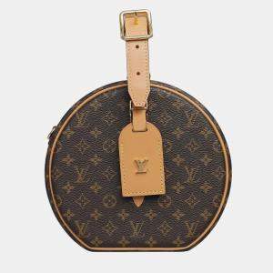 Louis vuitton Monogram Canvas Petite Boite Chapeau Bag