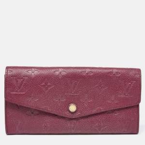 Louis Vuitton Aurore Monogram Empreinte Leather Curieuse Wallet