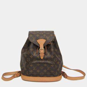 Louis Vuitton Brown Monogram Canvas MM Vintage Montsouris Backpack 