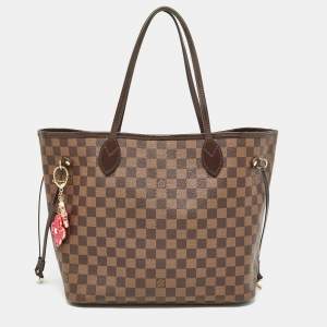 Louis Vuitton Damier Ebene Canvas Neverfull MM Bag