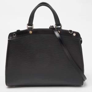 Pre Owned Louis Vuitton Black Epi Leather Brea GM Bag