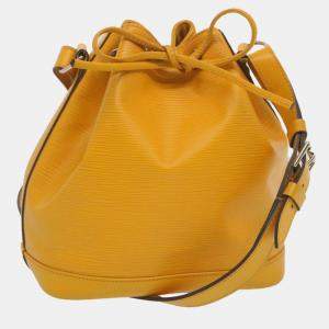 Louis Vuitton Yellow Epi Leather Noe Bucket Bag