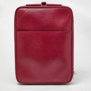 Louis Vuitton Fuchsia Epi Leather Pegase 50 Luggage