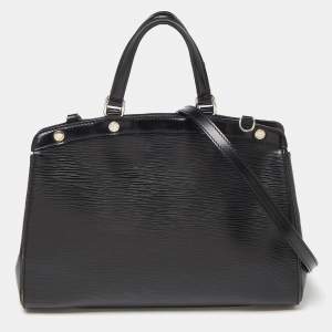 Louis Vuitton Black Electric Epi Leather Brea MM Bag