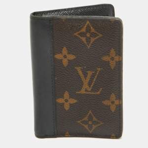Louis Vuitton Black Monogram Canvas Pocket Organizer 