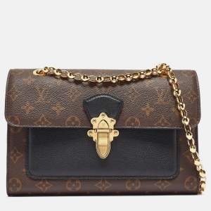 Louis Vuitton Black Monogram Canvas Victoire Bag