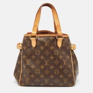 Pre Owned Louis Vuitton Monogram Canvas Batignolles Vertical Bag