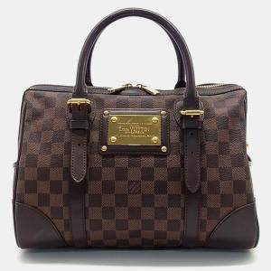 مملوكة مسبقًا Louis Vuitton Brown Damier Ebene Canvas Berkley Tote Bag