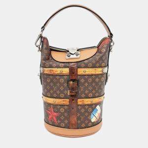 Louis Vuitton Monogram Canvas Time Trunk Duffel Bag