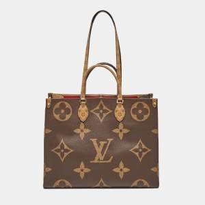 Louis Vuitton Monogram Reverse Giant Canvas OnTheGo GM Bag