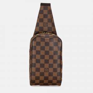 Louis Vuitton Brown Canvas Geronimos Belt Bag