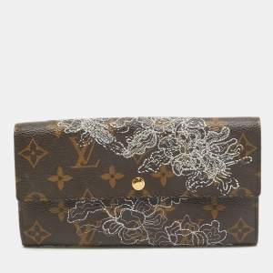 Louis Vuitton Monogram Canvas Dentelle Sarah Wallet 