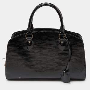 Louis Vuitton Black Electric Epi Leather Jasmine Bag