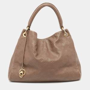 Louis Vuitton Brown Ombre Monogram Empreinte Leather Artsy MM Bag