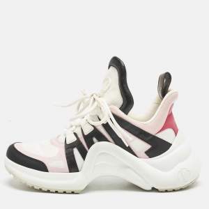 Louis Vuitton Multicolor Leather and Mesh LV Archlight Sneakers Size 39.5