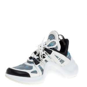مملوكة مسبقًا Louis Vuitton Multicolor Leather and Nylon LV Archlight Sneakers Size 39