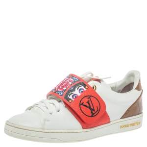 مملوكة مسبقًا Louis Vuitton Multicolor Leather Kyoto Low Top Sneakers Size 36