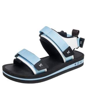 Pre Owned صندل لوي فيتون أرككيد جلد وقماش متعدد الألوان مقاس 37