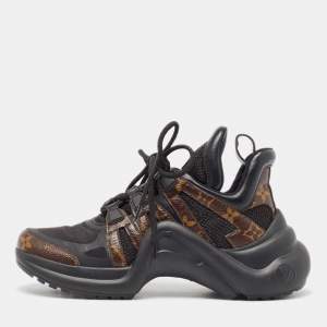 Louis Vuitton Monogram Canvas and Mesh Archlight Sneakers 37