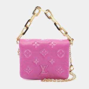 Louis Vuitton Purple Monogram Embossed Coussin Belt Bag