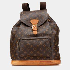 Louis Vuitton Brown Monogram Montsouris GM
