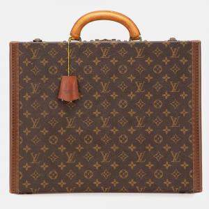 Louis Vuitton Brown Monogram Super President Trunk