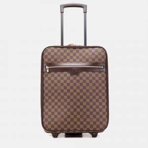 Pre Owned Louis Vuitton Damier Ebene Pegase 45