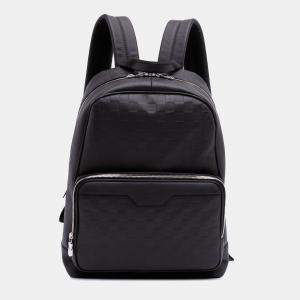 Louis Vuitton Black Damier Infini Campus Calf Leather Backpack