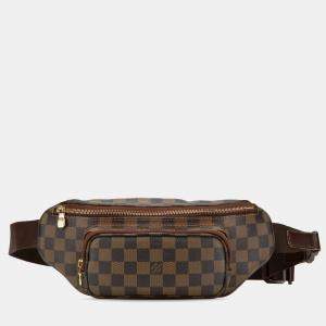 Pre Owned Damier Ebene Melville Belt Bum Bag